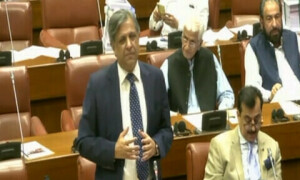 سینیٹ میں بجٹ پر بحث شروع ہوتے ہی حکومت، اپوزیشن کی ایک دوسرے پر تنقید