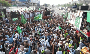 تحریک لبیک پاکستان کا اسلام آباد کی جانب مارچ جاری رکھنے کا اعلان