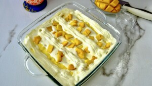 Make the most of mango season with this simple dessert