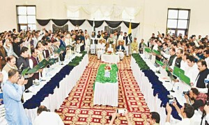 آزاد کشمیر کی کابینہ میں 27 نئے اراکین شامل