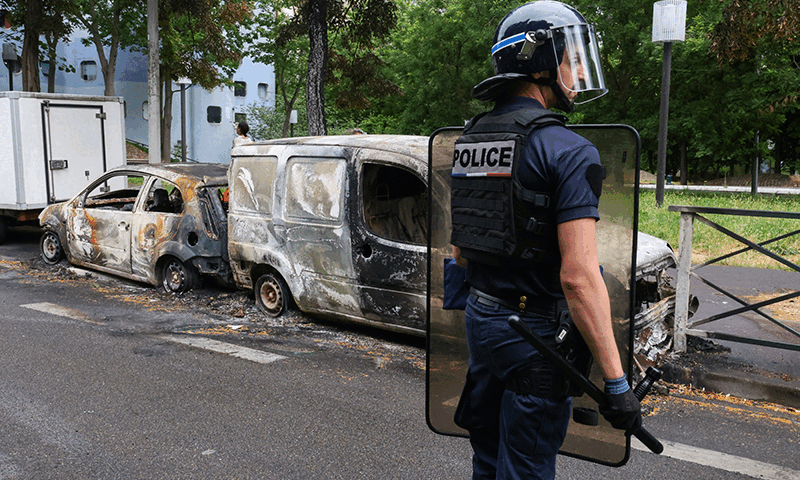 France braces for new violence as teenager killed by policeman laid to rest