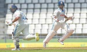 Jaiswal falls for 171 as India add to huge lead