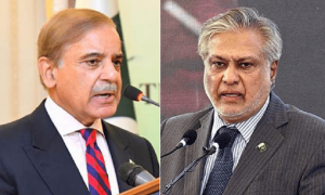 PM Shehbaz opposes Ishaq Dar as interim prime minister