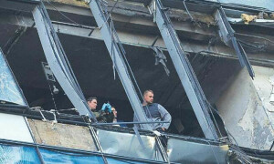 ماسکو: روسی وزارتوں کی عمارت پر ڈرون حملہ