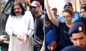 بغاوت، دہشت گردی کا مقدمہ: ایمان مزاری اور علی وزیر کا ایک روزہ جسمانی ریمانڈ منظور