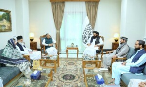 Think-tank delegation discusses Pak-Afghan ties in Kabul