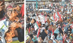 بجلی کے زائد بلوں کے خلاف سیاسی جماعتوں، تاجروں کا احتجاج، شٹرڈاؤن ہڑتال