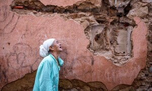 In pictures: Moroccans reel after deadly earthquake uproots their lives