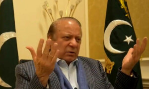 &rsquo; لکھ کر دے سکتا ہوں الیکشن ہم ہی جیتیں گے&rsquo;، نواز شریف اپنی وطن واپسی پر &rsquo;پرجوش&lsquo;
