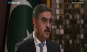 منظم ادارے &rsquo;فوج&lsquo; سے مجبوراً معاونت لینا پڑتی ہے، نگران وزیراعظم