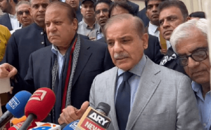 شہباز شریف دورہ لندن میں اسٹیبشلمنٹ کے ساتھ تعلقات خراب نہ کرنے پر نواز شریف کو قائل کرنے میں کامیاب