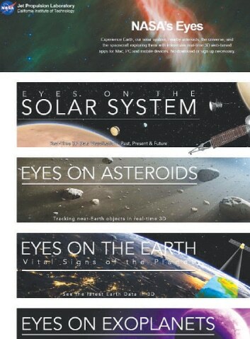 Website review : Gazing into the universe