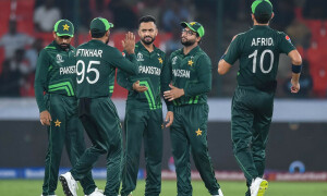 ورلڈکپ: نیدرلینڈز کی پوری ٹیم 205 رنز پر آؤٹ، پاکستان کا 81 رنز کے ساتھ فاتحانہ آغاز