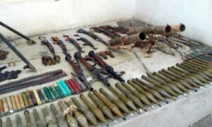 Swat police seize huge cache of weapons