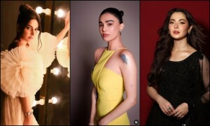 لکس اسٹائل ایوارڈ: صبا قمر سمیت دیگر اداکاراؤں کے لباس توجہ کا مرکز