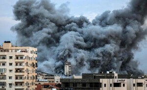 Surprise Hamas attack met with retaliatory air strikes from Israel
