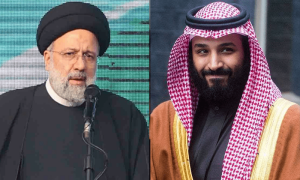 سعودی ولی عہد، ایرانی صدر کا اسرائیل۔حماس تنازع پر تبادلہ خیال