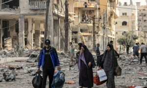 اسرائیل کے الٹی میٹم کے بعد پناہ کیلئے شہریوں کی شمالی غزہ سے ہجرت