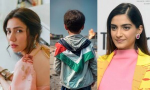 ماہرہ خان اور سونم کپور سمیت دیگر شخصیات کی فلسطین سے اظہارِ یکجہتی