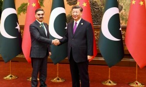 نگران وزیراعظم کی صدر شی جن پنگ سے ملاقات، &rsquo;بیلٹ اینڈ روڈ چیلنجز سے نمٹنے کا بہترین ذریعہ ہے&lsquo;