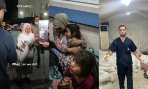 &rsquo;معصوم بچوں کی میتیں کہاں رکھیں؟&lsquo; غزہ کی ڈاکٹر کی رو رو کر دہائی