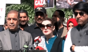Mushaal Mullick urges world to impose economic, defence sanctions on Israel