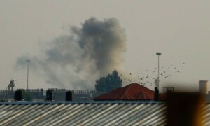 Israeli military says mistakenly hit Egyptian position near Gaza border