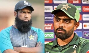 بابر اعظم افغانستان سے شکست کے بعد رو پڑے تھے، محمد یوسف کا دعویٰ