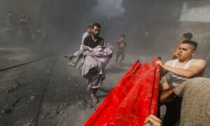 After finding south no safer, Gazans head back north