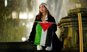 PHOTOS: Protest in New York in solidarity with Gazans