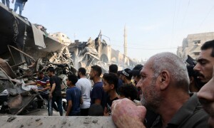 Gaza doctor recalls finding relatives among victims of Israeli strike