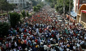 بنگلہ دیش: وزیراعظم کے استعفے کیلئے اپوزیشن کا احتجاج، پولیس کے ساتھ جھڑپیں