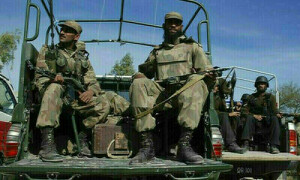 بلوچستان: آواران میں سیکیورٹی فورسز کا دہشتگردوں سے فائرنگ کا تبادلہ، 2 جوان شہید
