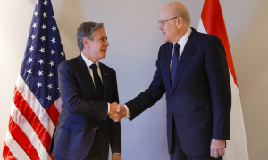 Lebanese PM emphasises urgency of ceasefire in Gaza in meeting with US diplomat