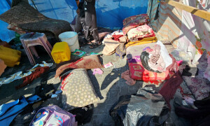 Israeli strike at Gaza shelter killed 15, hospital head says