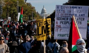 Civilian deaths in Gaza changing opinions in US