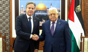 Blinken meets Palestinian President Abbas in surprise visit to West Bank