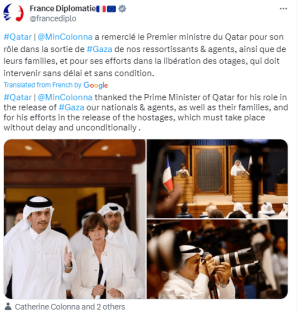 France to discuss &lsquo;needs of civilians&rsquo; in Gaza in Japan G7 meetup