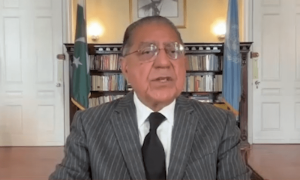 Pakistan has taken the lead in defending, propagating Palestinian position: UN envoy Munir Akram