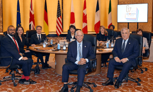 G7&rsquo;s top diplomats discuss what happens after Gaza conflict
