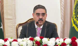 طالبان حکومت آنے کے بعد پاکستان میں خودکش حملوں میں 500 فیصد اضافہ ہوا، نگران وزیراعظم