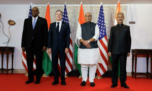 India, US push defence deals amid &lsquo;global challenges&rsquo;