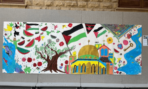 Artists stand with Palestine at IVS fundraiser, teach-in