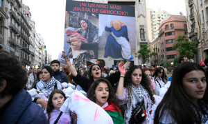 &lsquo;Not one more child!&rsquo;: Ceasefire calls echo across the globe as Israel continues bombardment of Gaza