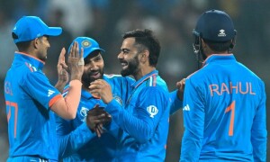 Iyer, Rahul tons keep India perfect as Kohli, Rohit take World Cup wickets