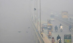 لاہور شدید فضائی آلودگی کا شکار