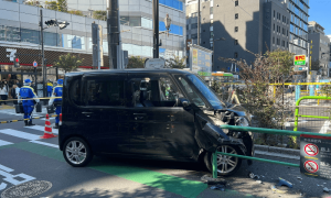 Man arrested after car crashes near Israeli embassy in Tokyo: report
