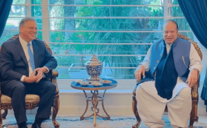 Nawaz, US ambassador meet in Lahore, discuss political and economic situation