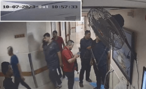 Israeli army unveils footage it says shows hostages at Gaza hospital