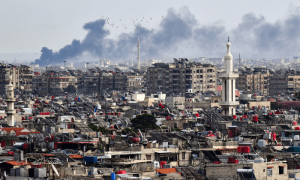 Hezbollah says son of senior MP among five dead in south Lebanon